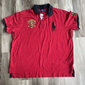 Polo Ralp Lauren Show Polo Challenge Club Vintage Big Logo Men's Size XXL